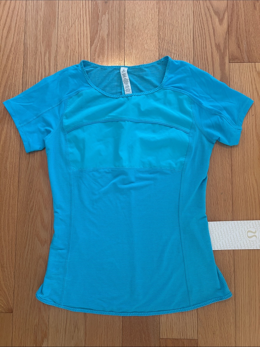 lululemon athletica Short Sleeve Scoop Neck Top - Turquoise